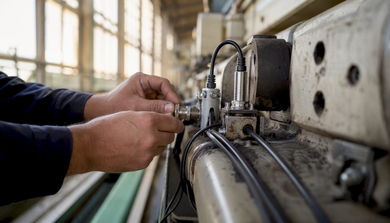 Incorporación de sensores en equipos textiles para facilitar el mantenimiento preventivo